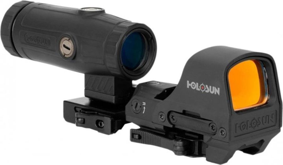 Коліматорний приціл Holosun HS510C та збільшувач HM3X (Combo Set) фото