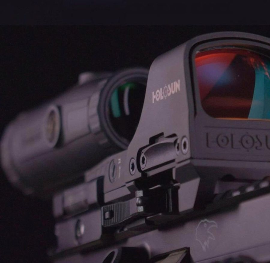 Коліматорний приціл Holosun HS510C та збільшувач HM3X (Combo Set) фото