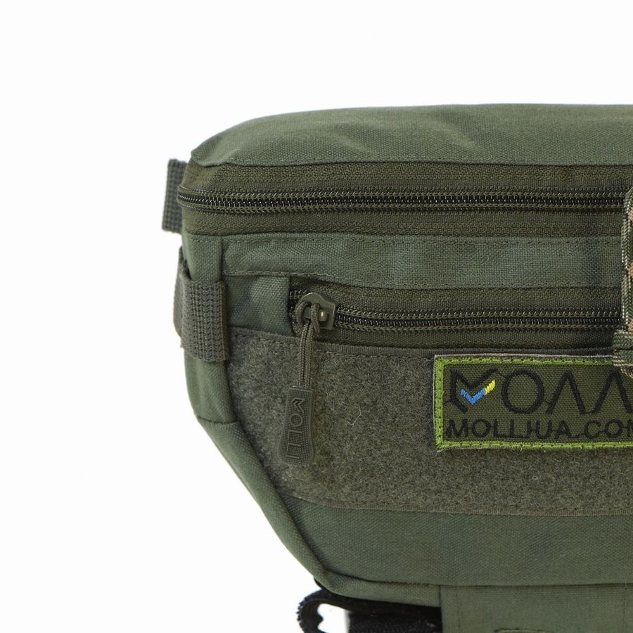 Тактична сумка поясна бананка Хакі MOLLI фото