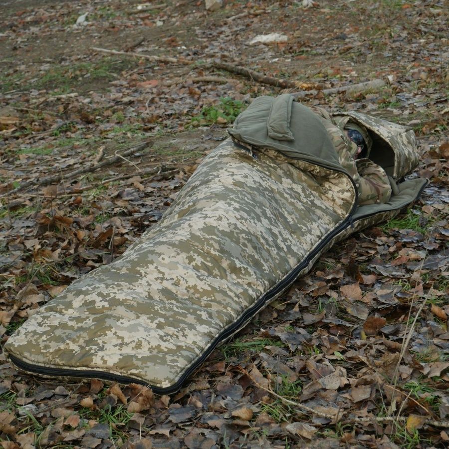 Спальний мішок Militex Ankar піксель -15С 90*230 фото