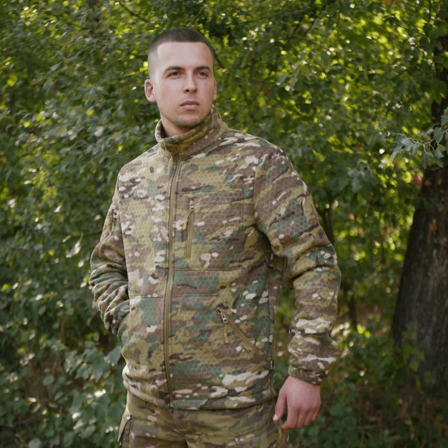 Чоловіча військова флісова кофта Multicam Militex фото