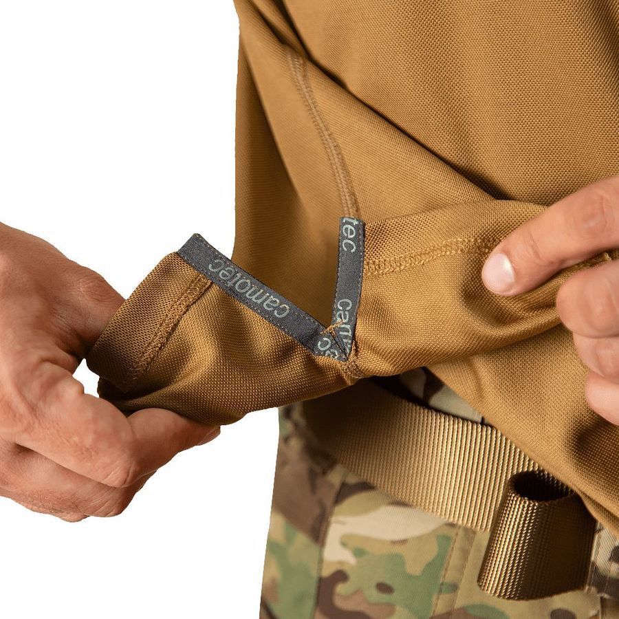 Мужская футболка поло Army ID 2.0 CoolPass Pique Coyote Camotec фото