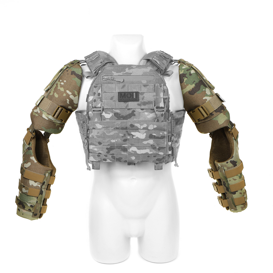 Комплект балістичного захисту плечей та передпліччя &ldquo;ARM Protection&rdquo; 1 або 2 класу,мультикам, MOLLI фото