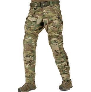 Военные демисезонные штурмовые брюки Gen 5.7 MM-25 Twill-Ripstop с наколенниками Мультикам ММ-25 UATAC фото