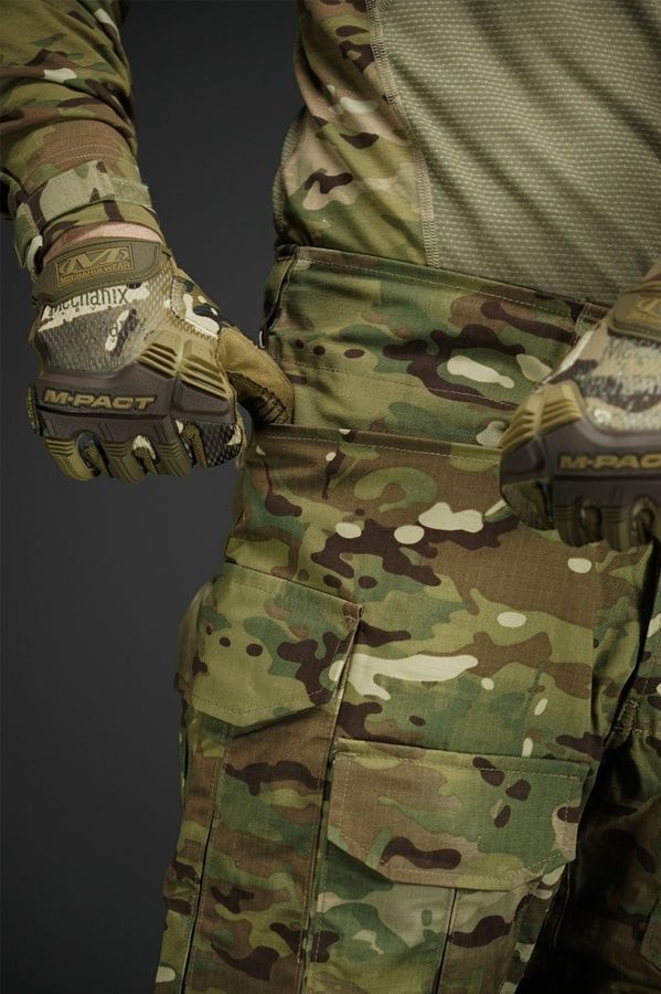 Військові літні штани Kalista Military Full-Pro Multicam Kiborg фото