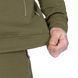 Чоловіча спортивна кофта FitPro Zip ShapeKnit Олива Camotec фото 9