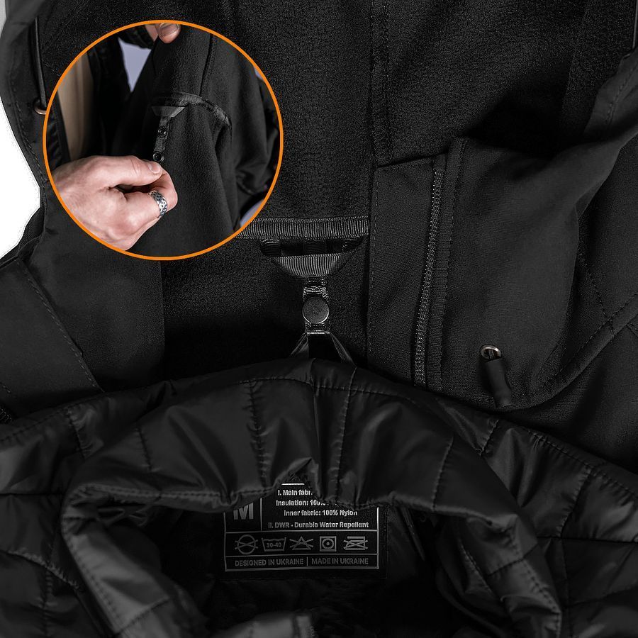 Куртка Stalker 2.0 SoftShell Черная(9488), S фото