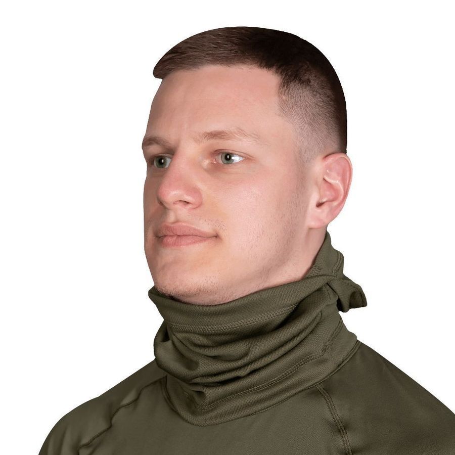 Тактическая балаклава Basic CoolPass Antistatic Олива Camotec фото