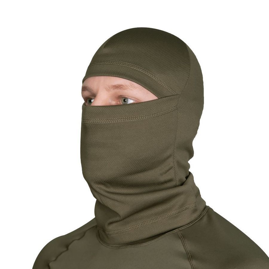 Тактическая балаклава Basic CoolPass Antistatic Олива Camotec фото