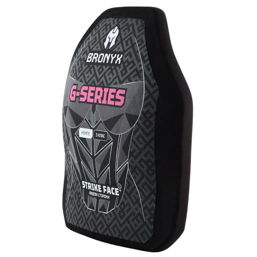Комплект жіночих бронеплит 3 класу захисту Ultimate G-Series Bronyx фото