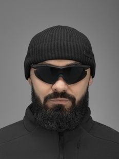 Шапка в'язана BEZET Patrol чорний фото