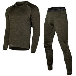 Термобелье Polarheat Quadro Stretch Pro Melange Olive Camotec фото