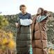 Спальный мешок Naturehike Snowbird NH20YD001 левый 580г коричневый фото 6