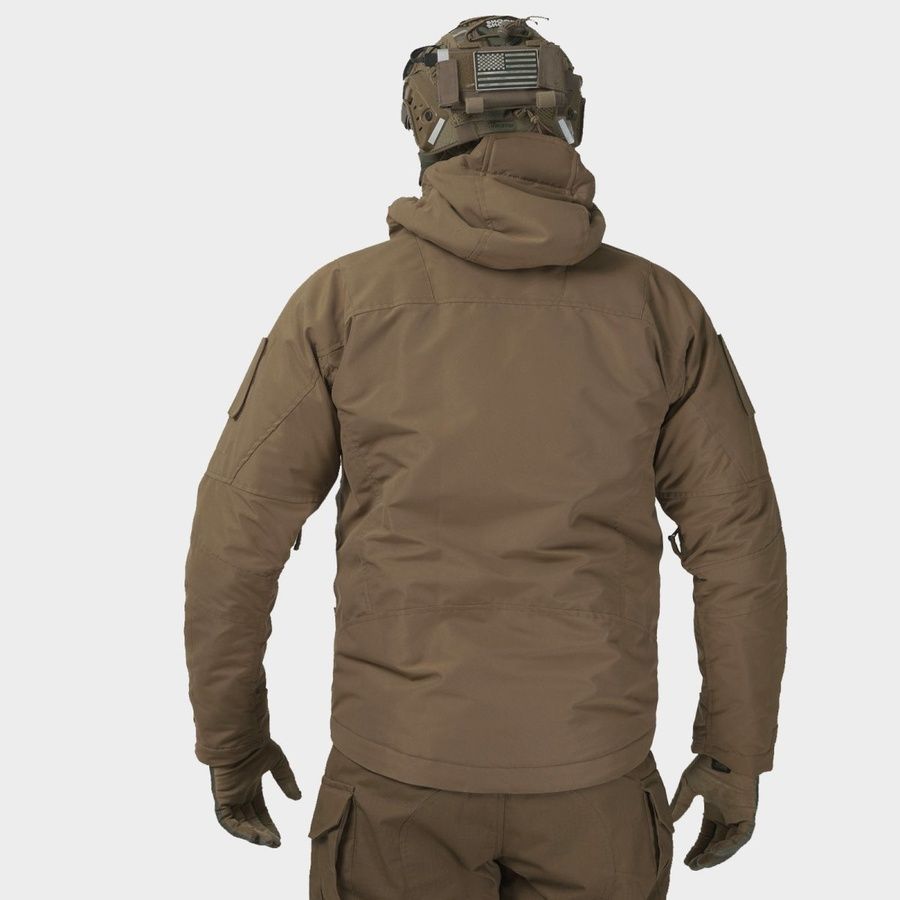 Тактическая демисезонная куртка UATAC Basic Coyote (Койот) Membrane Climashield Apex S фото