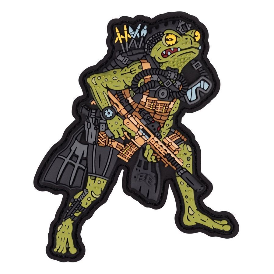 ПВХ Патч (шеврон) "Амфібія" фото ПВХ Патч (шеврон) "Амфібія" фото