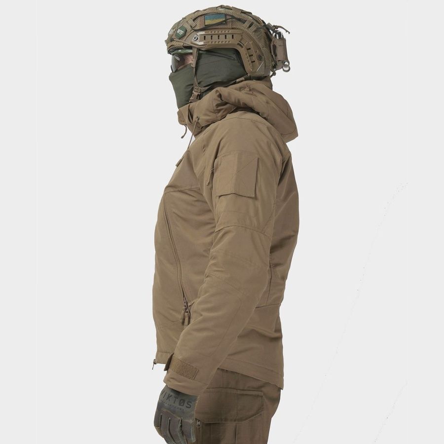 Тактическая демисезонная куртка UATAC Basic Coyote (Койот) Membrane Climashield Apex S фото