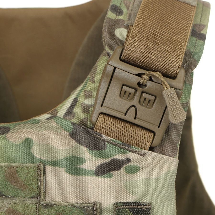 Протиуламковий жилет EGIDA СPS (corset protection system), 1 або 2 класу ДСТУ та STANAG, мультикам MOLLI