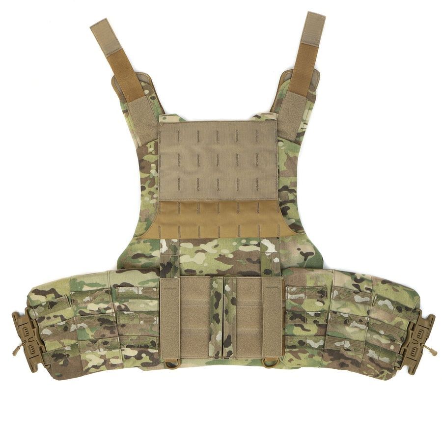 Протиуламковий жилет EGIDA СPS (corset protection system), 1 або 2 класу ДСТУ та STANAG, мультикам MOLLI