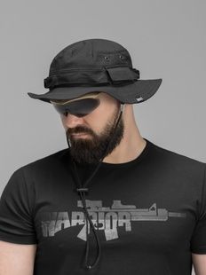Панама BEZET Rasta черный фото