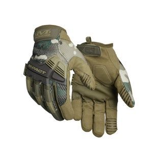 Тактичні рукавиці Mechanix M-Pact (пара) Мультикам фото