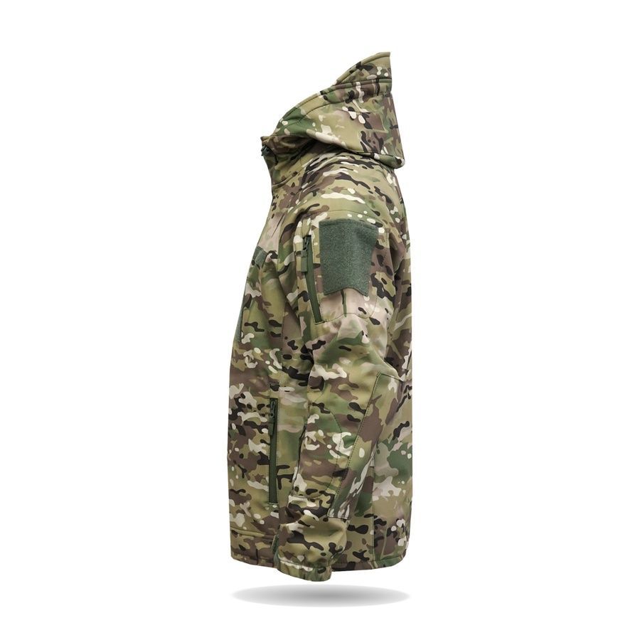 Куртка Windproof Softshell ветрозащитная, водостойкая, флис 320 г/м&sup2; фото