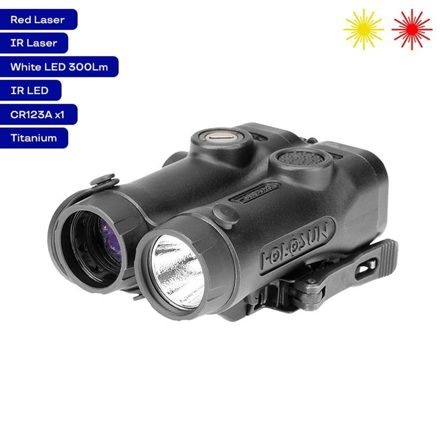 Тактический блок HOLOSUN LE321R (LE321R) Red & IR / White & IRilluminator фото