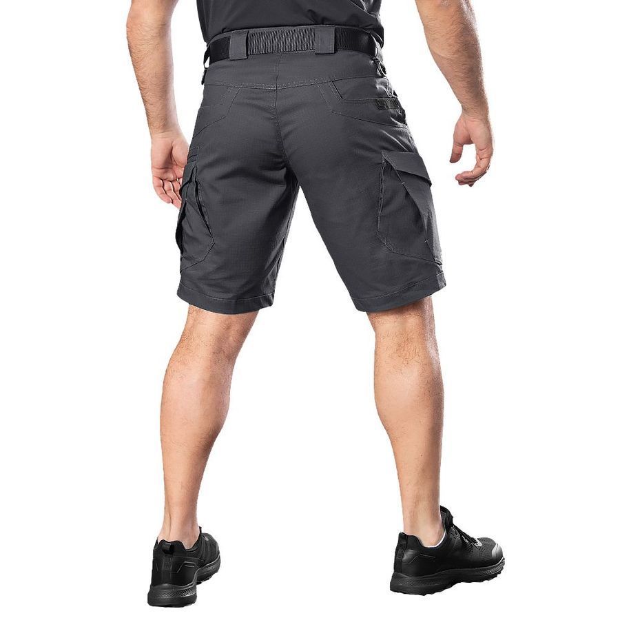 Тактичні чоловічі шорти Герць Rip-Stop Stretch Графіт сірі Camotec фото