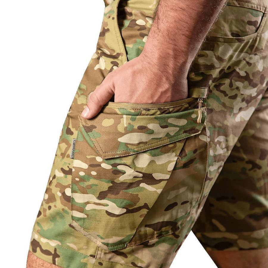 Військові чоловічі шорти Герць Twill Multicam Camotec фото