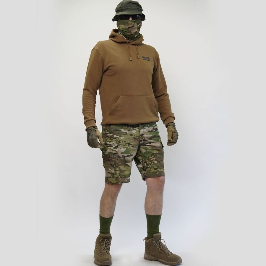 Військові чоловічі шорти Lite Multicam UATAC фото