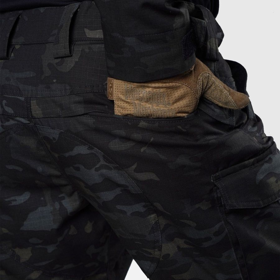 Летний костюм-комплект военный формы (Брюки + убакс) Gen 5.6 Multicam Black UATAC фото