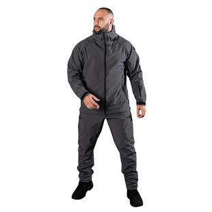 Демісезонний костюм-комплект військовий SoftShell Rubicon + Vent. Графіт Camotec фото