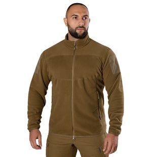 Мужская тактическая флисовая кофта Patrol Himatec койот Camotec фото