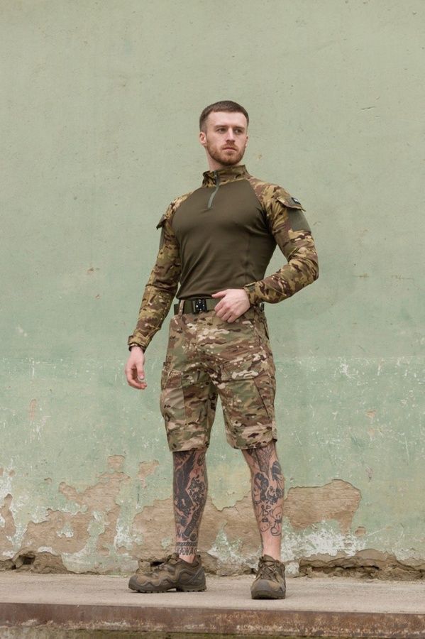 Шорты карго тактические BEZET Military мультикам фото