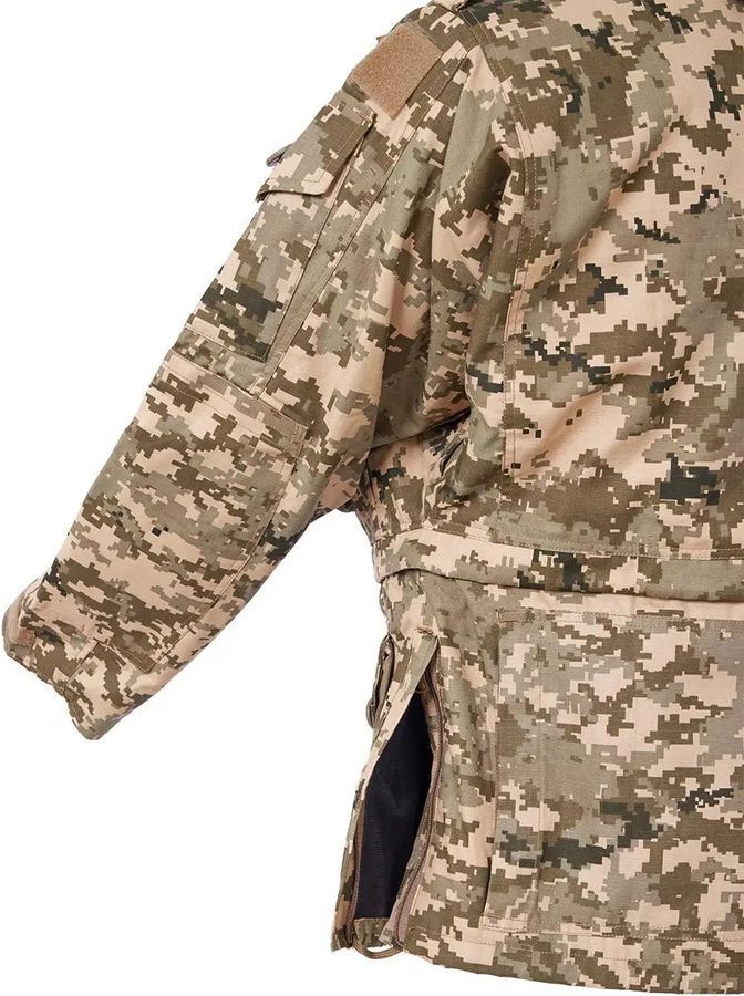 Тактична піксельна куртка Defcon 5 SAS Smock Jaket з велкро панелями фото