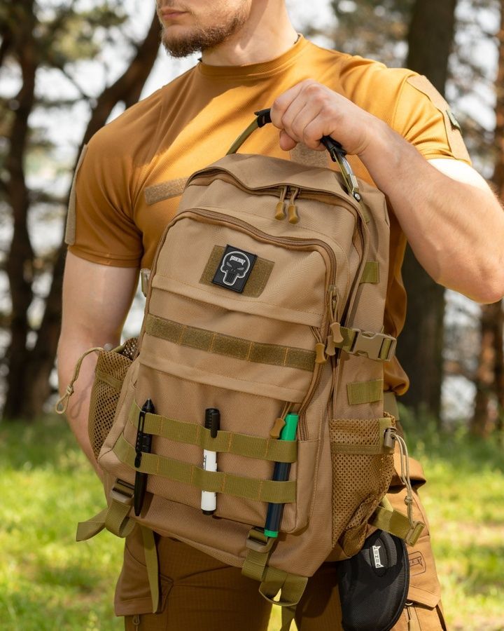 Рюкзак тактичний BEZET Commando койот фото