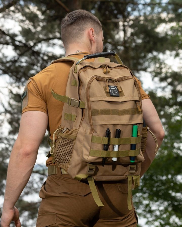 Рюкзак тактичний BEZET Commando койот фото