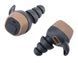 Активные защитные наушники (беруши) Earmor M20 Tactical Earbuds (Coyote Brown) фото 6