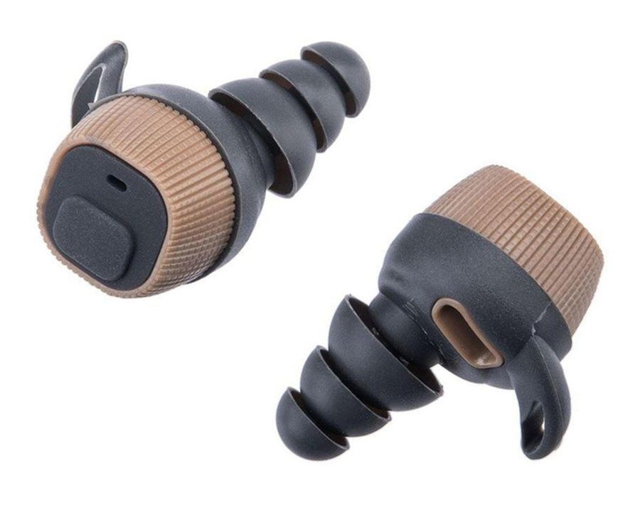 Активные защитные наушники (беруши) Earmor M20 Tactical Earbuds (Coyote Brown) фото