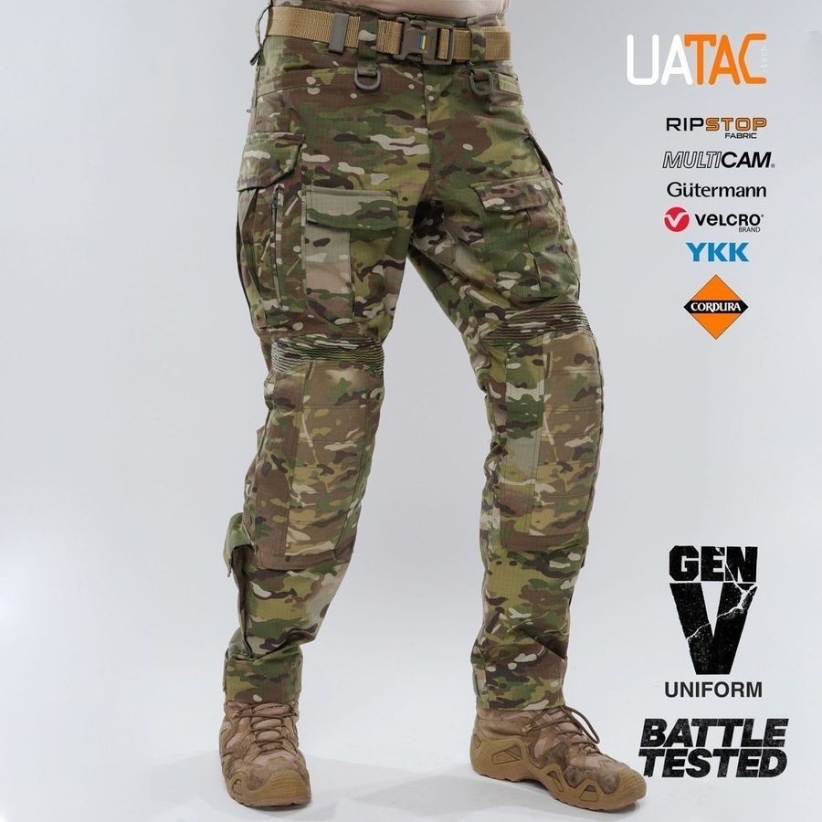 Демісезонний чоловічий військовий комплект Gen 5.3 Multicam UATAC фото