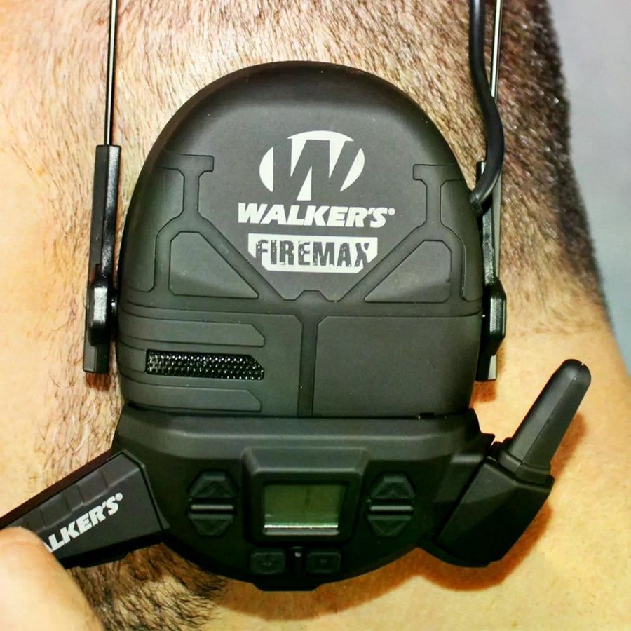 Рация Walker's FireMax Muff Walkie Talkie Черный фото
