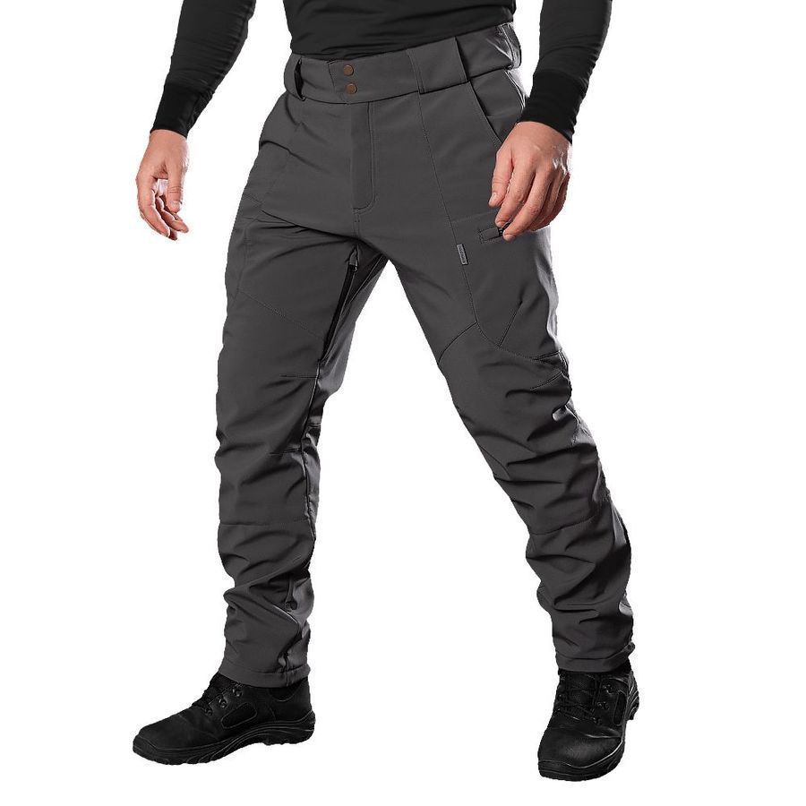 Демісезонний костюм-комплект військовий SoftShell Rubicon + Vent. Графіт Camotec фото