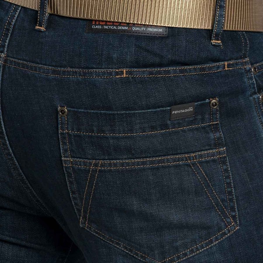 Брюки Pentagon Rogue Jeans Pants 46 32" Black фото