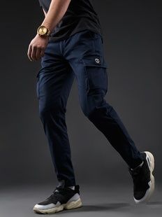 Карго брюки BEZET Hunter dark blue'20 фото