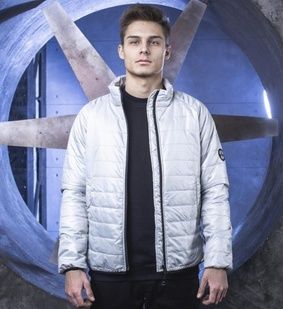 Стьобана куртка BEZET light grey'18 фото