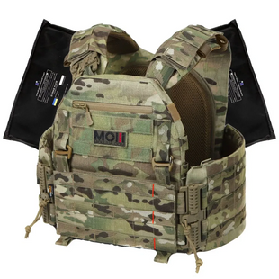 Плитоноска МІЦЬ 3.0 з балістичним захистом, MultiCam (PLATE CARRIER) MOLLI фото