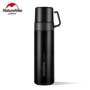 Термос Naturehike NH17S020-B, 304 сталь, 0.6 л, черный фото