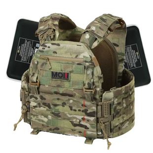 Плитоноска МІЦЬ 3.0 с баллистической защитой, MultiCam (PLATE CARRIER) МОЛЛИ фото