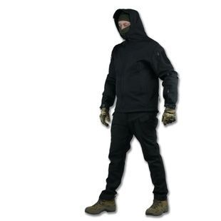 Демисезонный костюм военный Softshell Tactic Demi Черный Kiborg фото