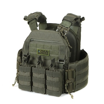 Плитоноска МІЦЬ 2.0 з функцією швидкого скидання Ranger Green (PLATE CARRIER) МОЛЛІ фото