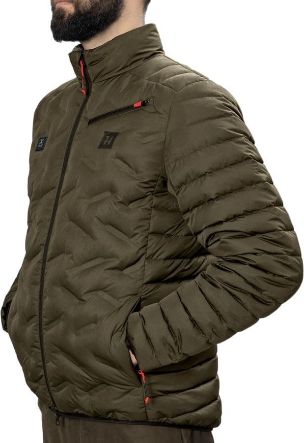 Зимова мисливська куртка Clim8 Insulated зелена Harkila фото